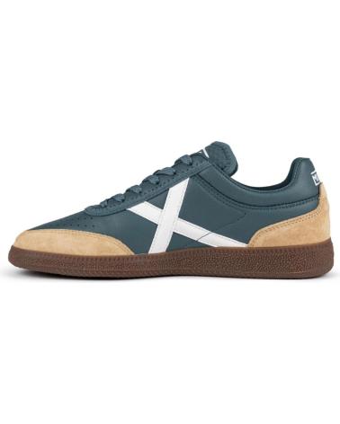 Sportivo per Uomo MUNICH ZAPATILLAS SNEAKERS UNISEX RUMBA 03 EN COLOR BLANCO Y VERDE