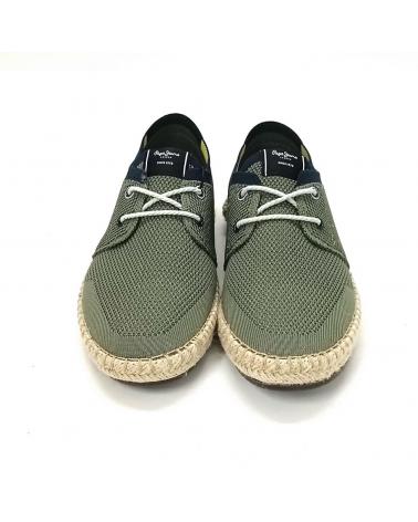 Schuhe für Herren PEPE JEANS PMS10300 TOURIST LACES KAKI