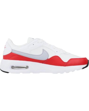 TÊNIS NIKE AIR MAX SC BRANCOS VERMELHOS CW4555-107 107