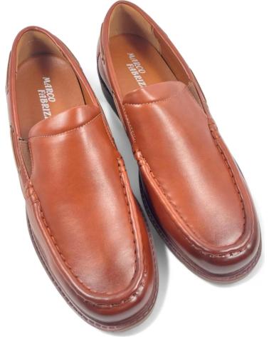 Sapatos de Homem TIMBOS MOCASIN NAUTICO DE HOMBRE CUERO 130425 MARRóN