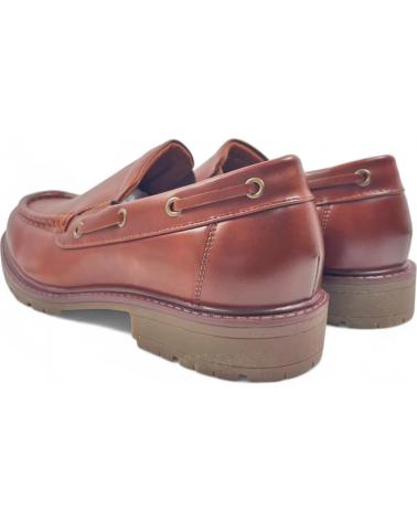 Sapatos de Homem TIMBOS MOCASIN NAUTICO DE HOMBRE CUERO 130425 MARRóN