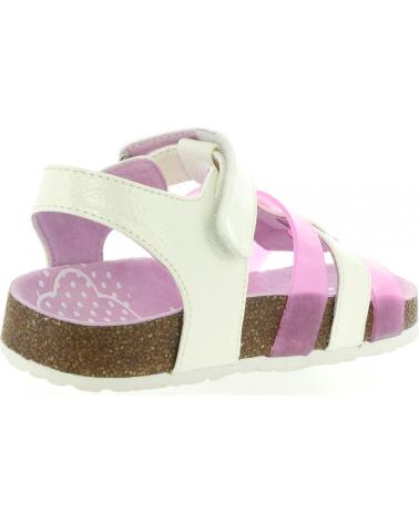 girl Sandals KICKERS 469250-30 MAGIDAYS 33 BLANC-ROSE