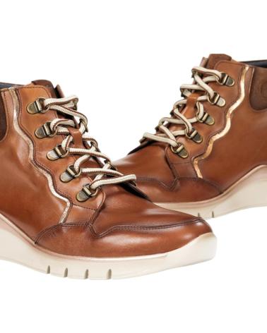 Stivaletti per Donna FLUCHOS BOTIN CONFORT CUERO HABANA CUEROCOM 3