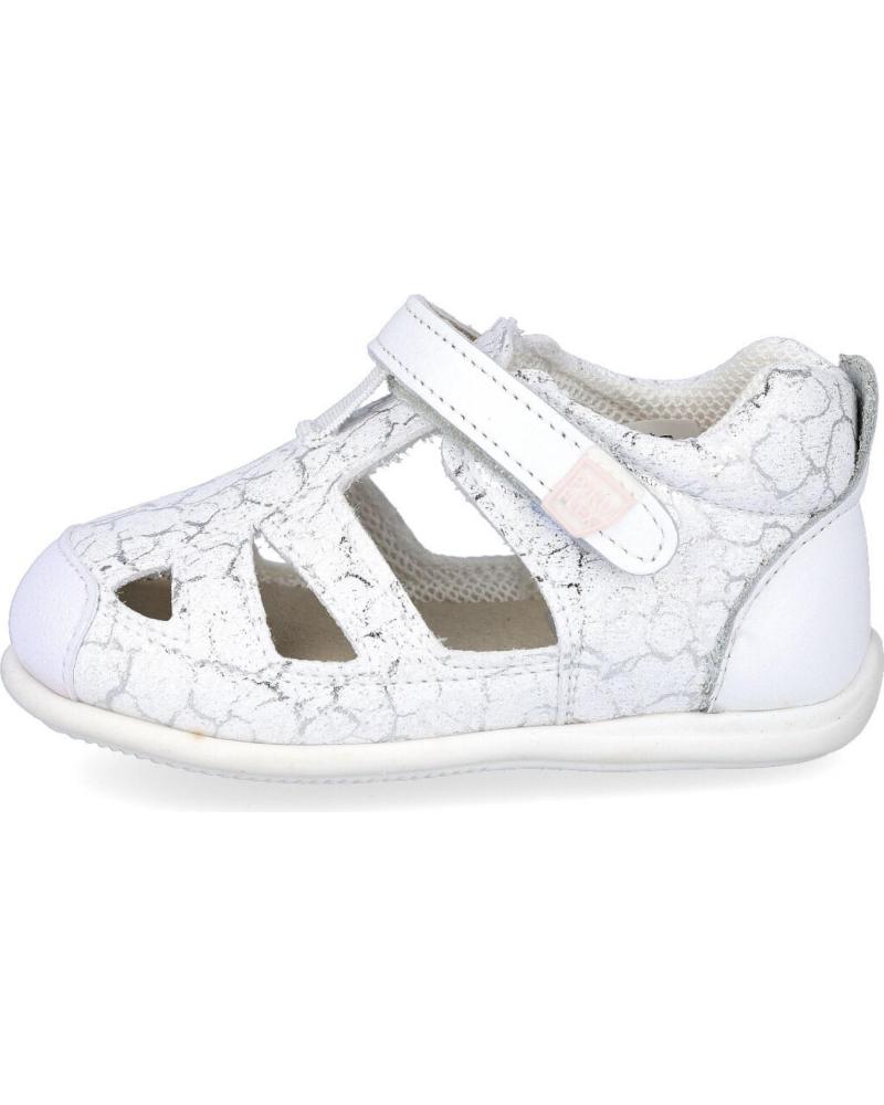 Sandali per Bambina BUBBLE BOBBLE PF220-1 SANDALIA RESPETUOSA PIEL BLANCO
