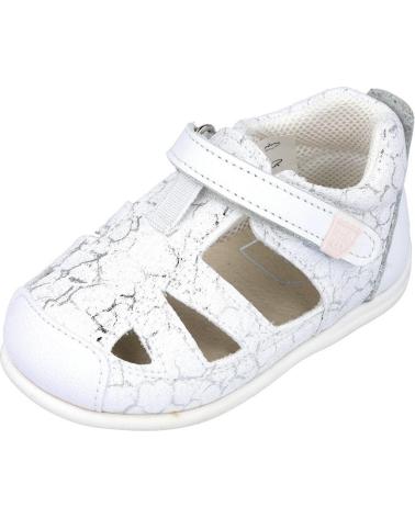 Sandali per Bambina BUBBLE BOBBLE PF220-1 SANDALIA RESPETUOSA PIEL BLANCO