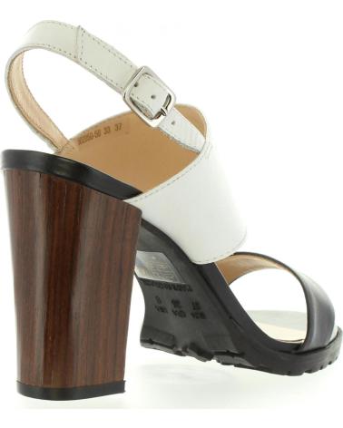 Woman Sandals KICKERS 502050-50 SARDAN 33 BLANC NOIR
