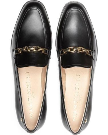 Mocassini per Donna MARTINELLI MOCASIN MUJER 1727-B280P NEGRO
