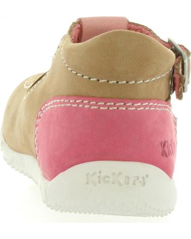 Zapatos de Niña y Niño KICKERS 218126-10 BONBEK 113 BEIGE ROSE