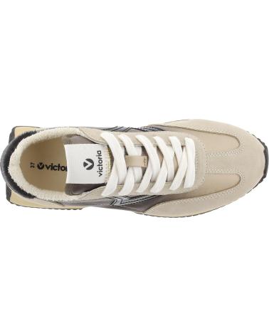 Sportivo per Donna VICTORIA ZAPATILLAS EN COLOR PARA MUJER BEIGE