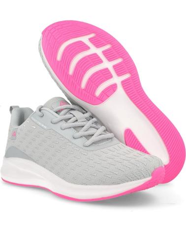Sportivo per Donna PAREDES ZAPATILLAS DEPORTE MUJER CONFORT NULLAN  GRIS GRIS GRIS