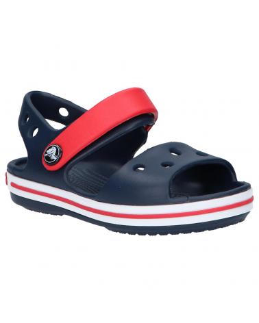Sandales pour Fille et Garçon CROCS 12856 485 NAVY-RED