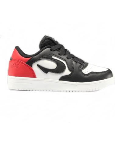 Esportes  de Menina e Menino JOHN SMITH JONH SMITH VAWEN LOW 24I BLANCO-NEG-ROJ 005-012 ZAPATILLAS P VARIOS COLORES
