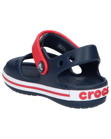 Sandales pour Fille et Garçon CROCS 12856 485 NAVY-RED