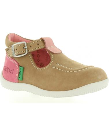 Zapatos de Niña y Niño KICKERS 218126-10 BONBEK 113 BEIGE ROSE