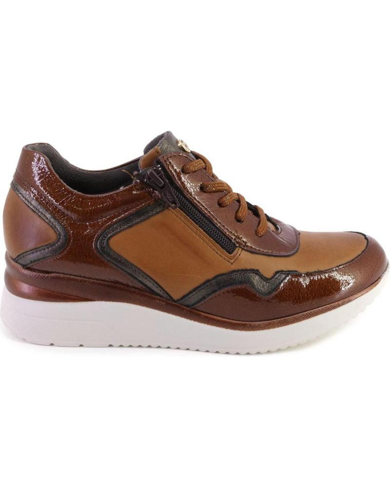 Deportivas de Mujer PITILLOS 10210 ZAPATILLAS CASUAL DE MUJER CUERO PIEL CUERO