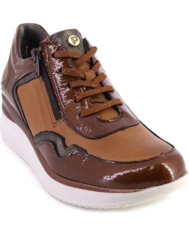Deportivas de Mujer PITILLOS 10210 ZAPATILLAS CASUAL DE MUJER CUERO PIEL CUERO
