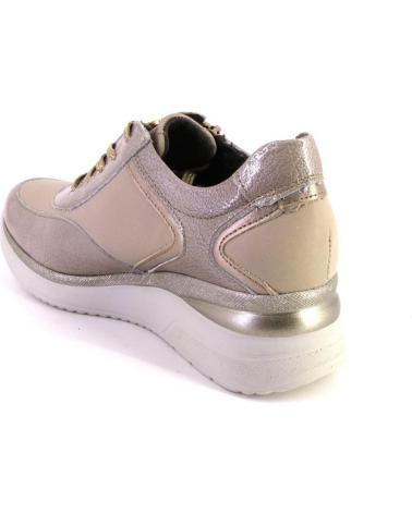 Esportes  de Mulher PITILLOS 10210 ZAPATILLAS CASUAL DE MUJER PIEL PIEDRA