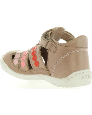Sandalen für Mädchen KICKERS 469680-10 GIFT 113 BEIGE ROSE