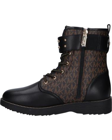 Woman and girl boots MICHAEL KORS MK100794 HASKELL STUD BLACK-BROWN