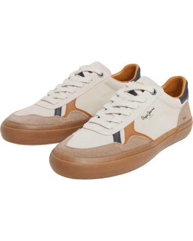 Sportschuhe für Herren PEPE JEANS ZAPATILLAS TRAVIS RETRO PARA HOMBRE EN COLOR MARRON MARRON