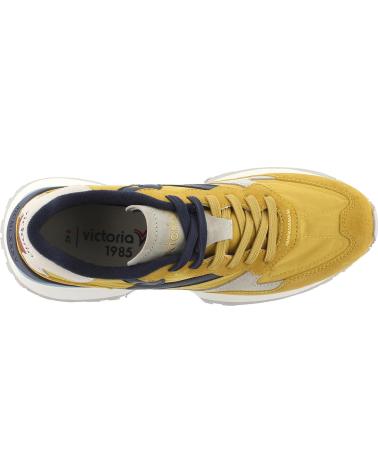 Man Trainers VICTORIA SNEAKERS 8807102 RUSH SPORTY MOSTAZA