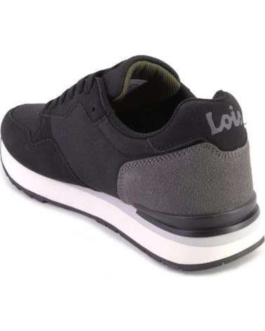 Sneaker für Herren LOIS JEANS LOIS 64401 ZAPATILLAS CASUAL DE HOMBRE NEGRO