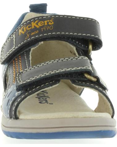 Sandalias de Niño KICKERS 414741-11 PLAZABI 52 BLEU FONCE