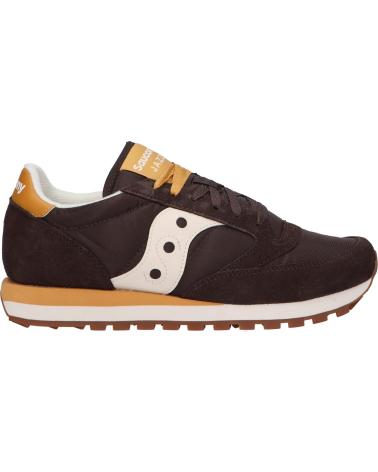Man Trainers SAUCONY S2044-705 JAZZ ORIGINAL BROWN-CREAM