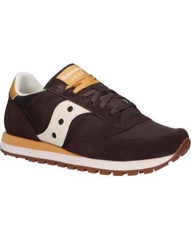 Man Trainers SAUCONY S2044-705 JAZZ ORIGINAL BROWN-CREAM
