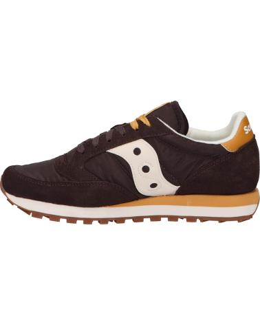 Man Trainers SAUCONY S2044-705 JAZZ ORIGINAL BROWN-CREAM
