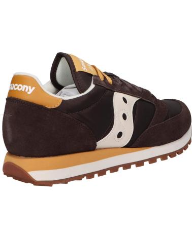 Man Trainers SAUCONY S2044-705 JAZZ ORIGINAL BROWN-CREAM