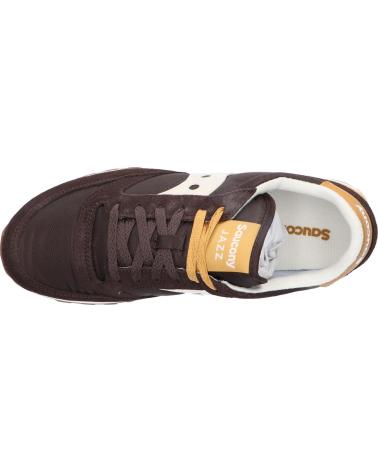 Man Trainers SAUCONY S2044-705 JAZZ ORIGINAL BROWN-CREAM