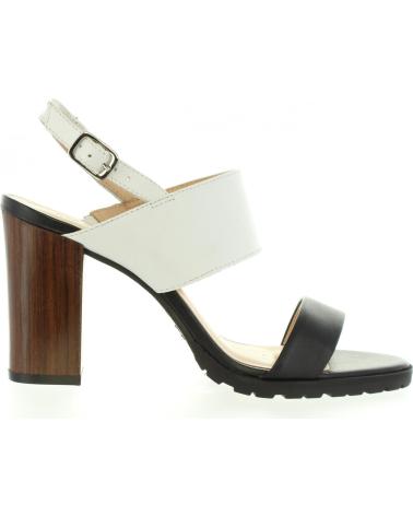 Woman Sandals KICKERS 502050-50 SARDAN 33 BLANC NOIR