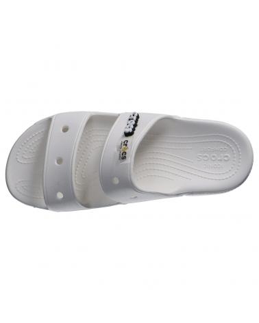 Chanclas de Mujer y Hombre y Niña y Niño CROCS 206761 100B-WHITE