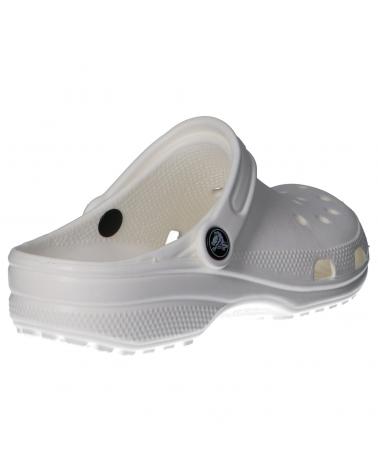 Zuecos de Mujer y Niña y Niño CROCS 206991 100B-WHITE