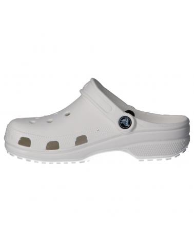 Zuecos de Mujer y Niña y Niño CROCS 206991 100B-WHITE