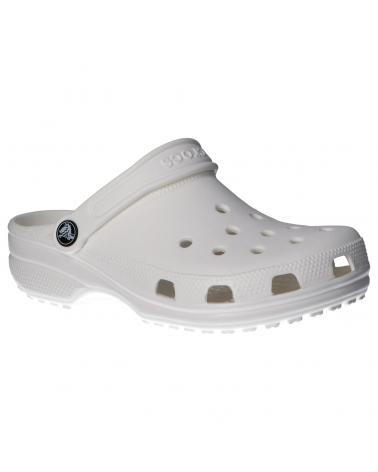 Zuecos de Mujer y Niña y Niño CROCS 206991 100B-WHITE