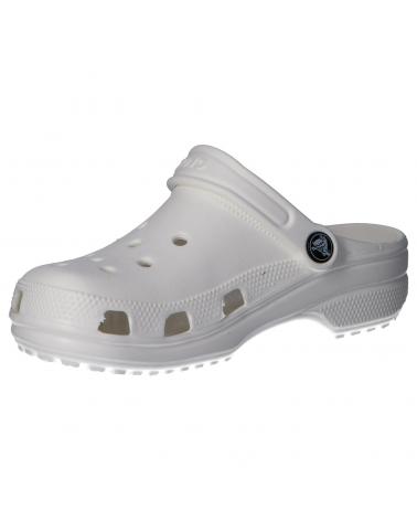 Zuecos de Mujer y Niña y Niño CROCS 206991 100B-WHITE