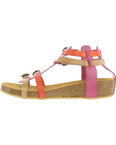 Sandalen für Damen und Mädchen KICKERS 420390-30 BOMDIA 213 FUCHSIA ROUGE