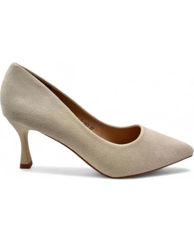 Zapatos de Mujer TIMBOS SALON TACON VESTIR MUJER 130504 BEIGE