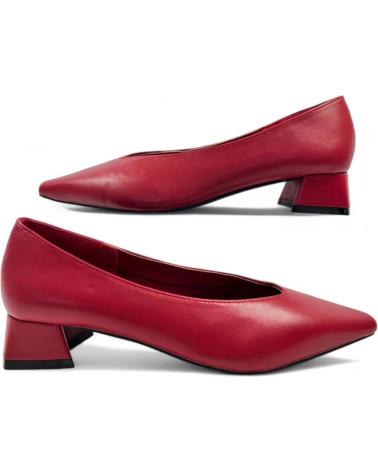 Zapatos de Mujer TIMBOS SALON TACON VESTIR MUJER 130475 ROJO