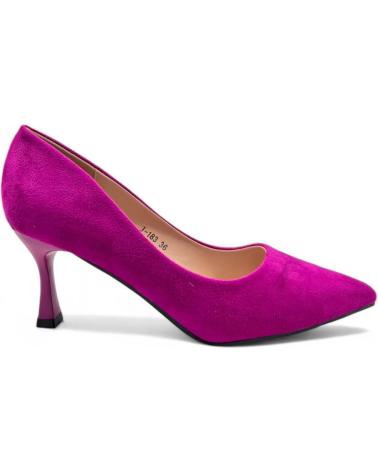 Zapatos de Mujer TIMBOS SALON TACON VESTIR MUJER FUCSIA 130469 MORADO