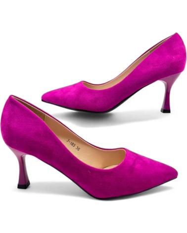 Zapatos de Mujer TIMBOS SALON TACON VESTIR MUJER FUCSIA 130469 MORADO
