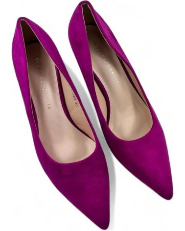 Zapatos de Mujer TIMBOS SALON TACON VESTIR MUJER FUCSIA 130469 MORADO