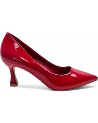 Zapatos de Mujer TIMBOS SALON TACON VESTIR MUJER 130466 ROJO