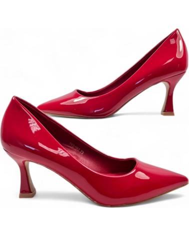 Zapatos de Mujer TIMBOS SALON TACON VESTIR MUJER 130466 ROJO