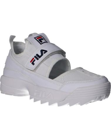 Scarpe sport per Donna FILA 1010610 91X DISRUPTOR WHITE WHITE