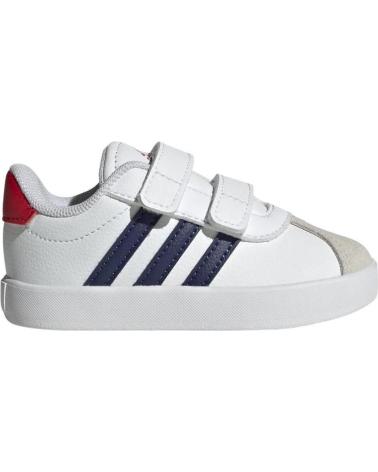 Sportif pour Garçon ADIDAS -VL COURT 3 0 IH4950-ZAPATILLAS BLANCAS DE DEPORTE-UNISEX BE MULTICOLOR