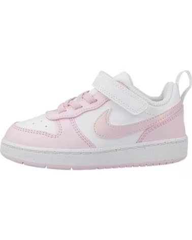 Sneaker für Mädchen und Junge NIKE ZAPATILLAS NINO MODELO COURT BOROUGH LOW RECRA COLOR BLANCO 105