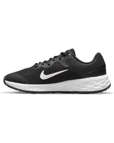 Deportivas de Mujer y Niña y Niño NIKE REVOLUTION 6 DD1096 NEGRO